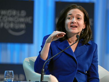 Facebook COO Sheryl Sandberg urges governments and companies to bridge the gender pay gap Facebook COO Sheryl Sandberg urges governments and companies to bridge the gender pay gap