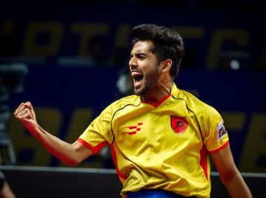 Ultimate Table Tennis 2017: Sanil Shetty's effective forehand topspin helps Falcons TTC thump Yoddhas