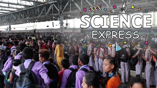 Watch: The Science Express Climate Action Special is on the move again