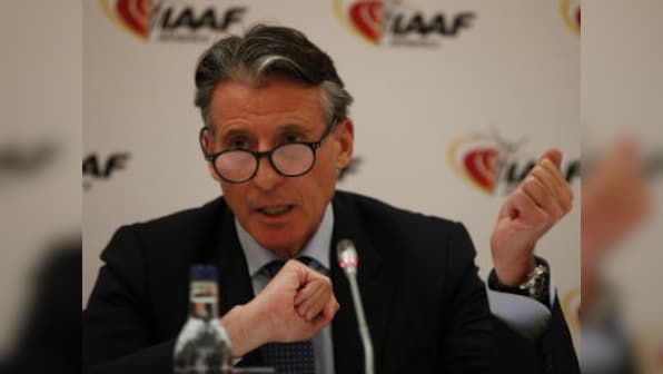 IAAF president Sebastian Coe says world governing body has made progress on Russian doping, leveling female playing field