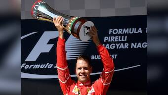 Hungarian Grand Prix: Sebastian Vettel leads dominant Ferrari one-two, Lewis Hamilton finishes fourth
