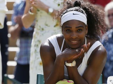 Watch: Serena Williams makes up for Wimbledon absence, hits court for light drills despite pregnancy Watch: Serena Williams makes up for Wimbledon absence, hits court for light drills despite pregnancy