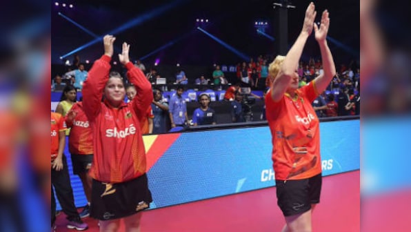 Ultimate Table Tennis 2017: Shaze Challengers show composure to beat Dabang Smashers, march to final