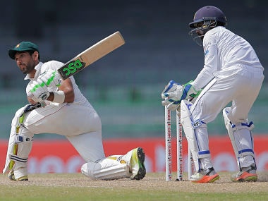 Zimbabwe's Sikandar Raza rescued his team from a disastrous position on 3rd Day of one-off Test against Sri Lanka. AP