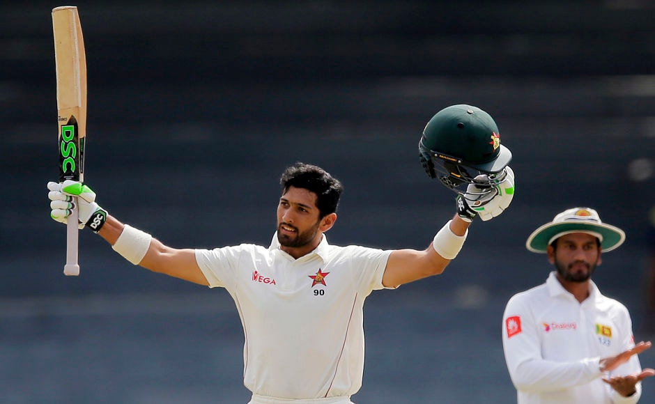 Sikandar Raza began the Day 4 by slamming his maiden century. AP