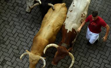 Spain's Running of the Bulls: Day three of San Fermin festival goes smoothly, none injured