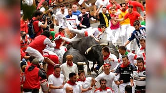 Spain's running of the bulls: 13 injured on final day of festival