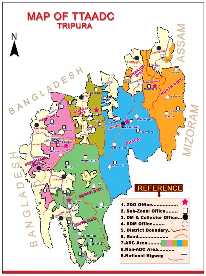 Tipraland Movement Autonomy Is Core To Tripura S Tribal Politics But   TTADC GOI 