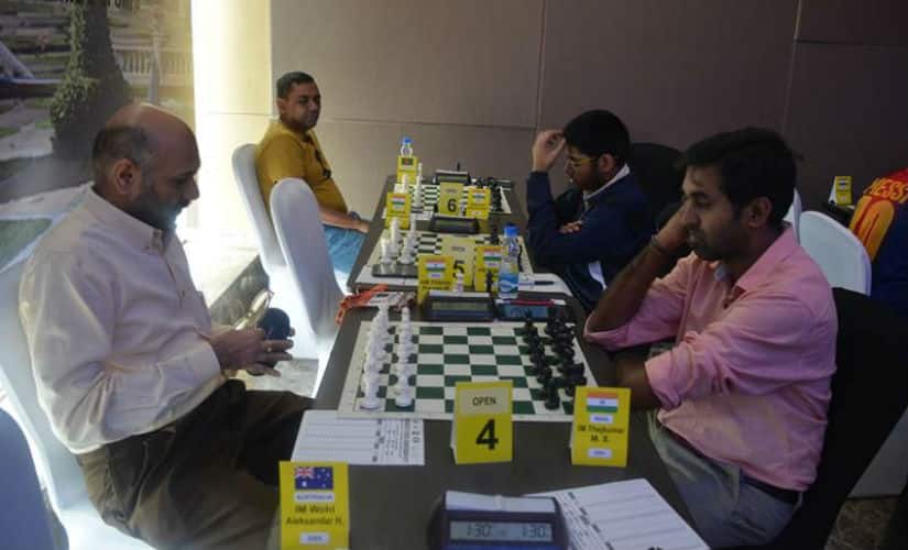 After a slow start, GM Pravin Thipsay won five rounds in a row!