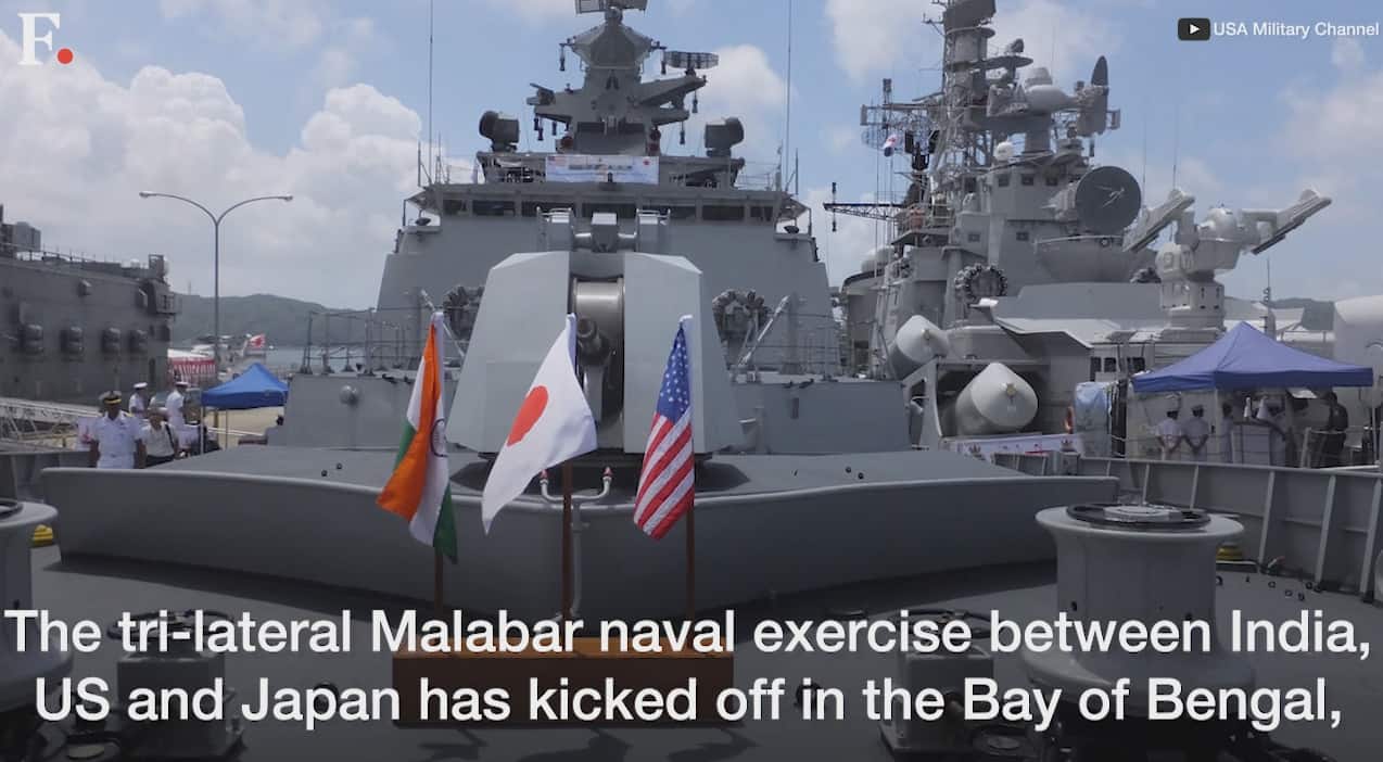 Malabar Naval Exercise Latest News on Malabar Naval Exercise