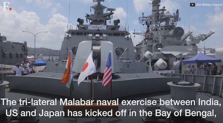 Malabar Naval Exercise: Wary China calls war games a 'security concern' as India, US and Japan come closer