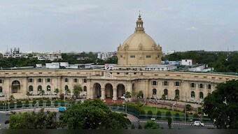 Oppostion stages walks out in UP Assembly over farm laws; Yogi Adityanath says only 'brokers' unhappy