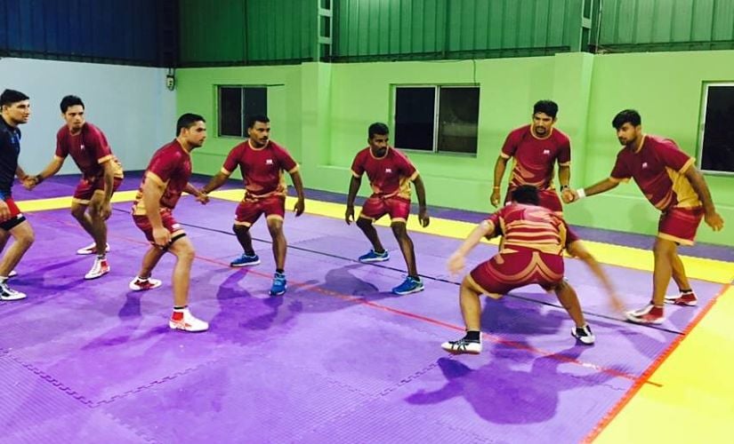 UP Yoddhas have had a fruitful training camp ahead of Pro Kabaddi Season 5. Twitter/@UPYoddha