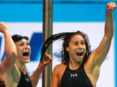 FINA World Championships: United States break mixed medley 4x100m world record FINA World Championships: United States break mixed medley 4x100m world record