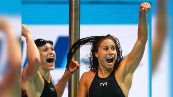 FINA World Championships: United States break mixed medley 4x100m world record
