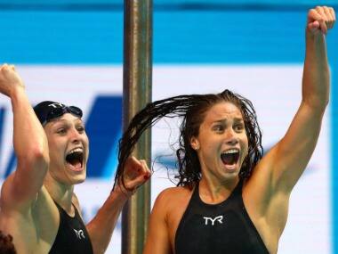 FINA World Championships: United States break mixed medley 4x100m world record