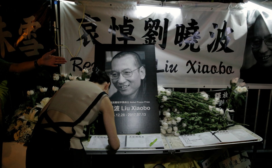 Liu was awarded the Nobel Prize in 2010 while serving his fourth and final prison sentence, for inciting subversion by advocating sweeping political reforms and greater human rights in China. AP Liu was awarded the Nobel Prize in 2010 while serving his fourth and final prison sentence, for inciting subversion by advocating sweeping political reforms and greater human rights in China. AP