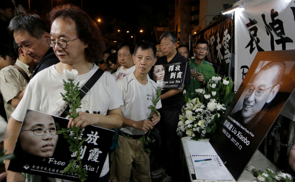 News of Liu’s death sparked an immediate outpouring of grief and rage. His peaceful activism and biting criticism of one-party rule meant he had spent almost a quarter of his life behind bars. AP News of Liu’s death sparked an immediate outpouring of grief and rage. His peaceful activism and biting criticism of one-party rule meant he had spent almost a quarter of his life behind bars. AP