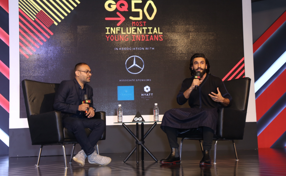 Ranveer Singh, Badshah, Rajkummar Rao at GQ's 50 Most Influential Young Indians of 2017 Ranveer Singh, Badshah, Rajkummar Rao at GQ's 50 Most Influential Young Indians of 2017