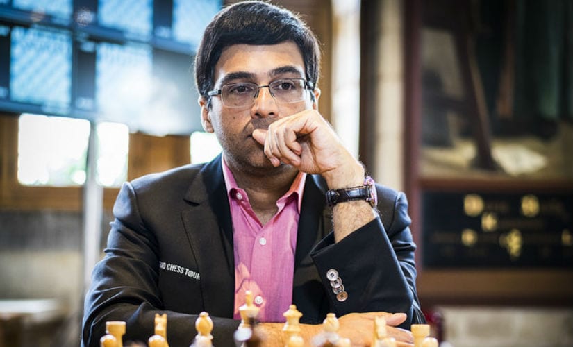 Viswanathan Anand (India) seen during the tenth match of the World