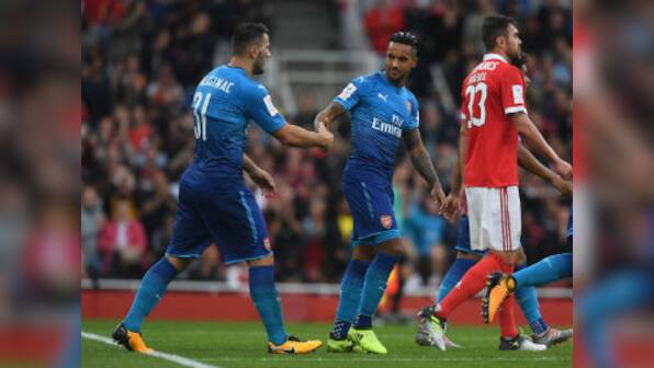 Pre-season friendlies: Theo Walcott scores brace as Arsenal blast five past Benfica in Emirates Cup