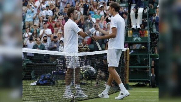 Wimbledon 2017: Stan Wawrinka’s grass-court weaknesses badly exposed by debutant Daniil Medvedev