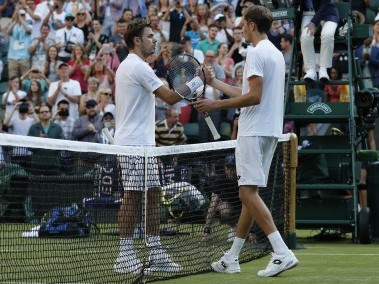 Wimbledon 2017: Stan Wawrinka’s grass-court weaknesses badly exposed by debutant Daniil Medvedev Wimbledon 2017: Stan Wawrinka’s grass-court weaknesses badly exposed by debutant Daniil Medvedev