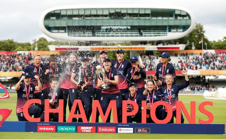 England beat India in thrilling final at Lord's to win 4th ICC Women's World Cup England beat India in thrilling final at Lord's to win 4th ICC Women's World Cup