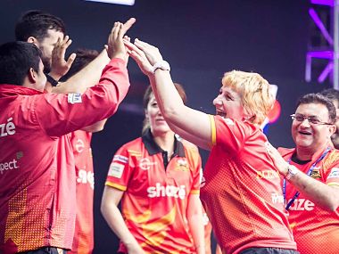 Ultimate Table Tennis 2017: Han Ying's superb performance helps Shaze Challengers clinch a thriller Ultimate Table Tennis 2017: Han Ying's superb performance helps Shaze Challengers clinch a thriller