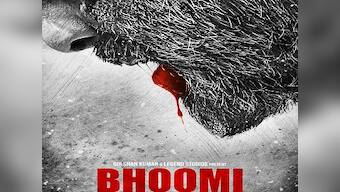 Bhoomi: First look reveals only Sanjay Dutt's blood-soaked lip while maintaining mystery