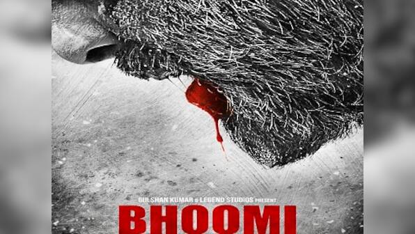 Bhoomi: First look reveals only Sanjay Dutt's blood-soaked lip while maintaining mystery