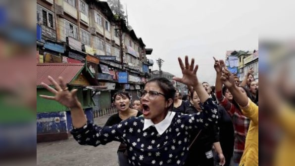 Darjeeling unrest: GJM activists demand restoration of internet connectivity as shutdown enters 33rd day