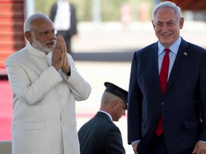 Narendra Modi in Israel: PM gets accorded Guard of Honour on 'ground-breaking' visit