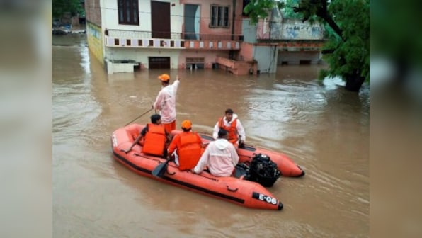 Floods wreak havoc in Gujarat, Rajasthan as Assam recovers; Narendra Modi inspects home state