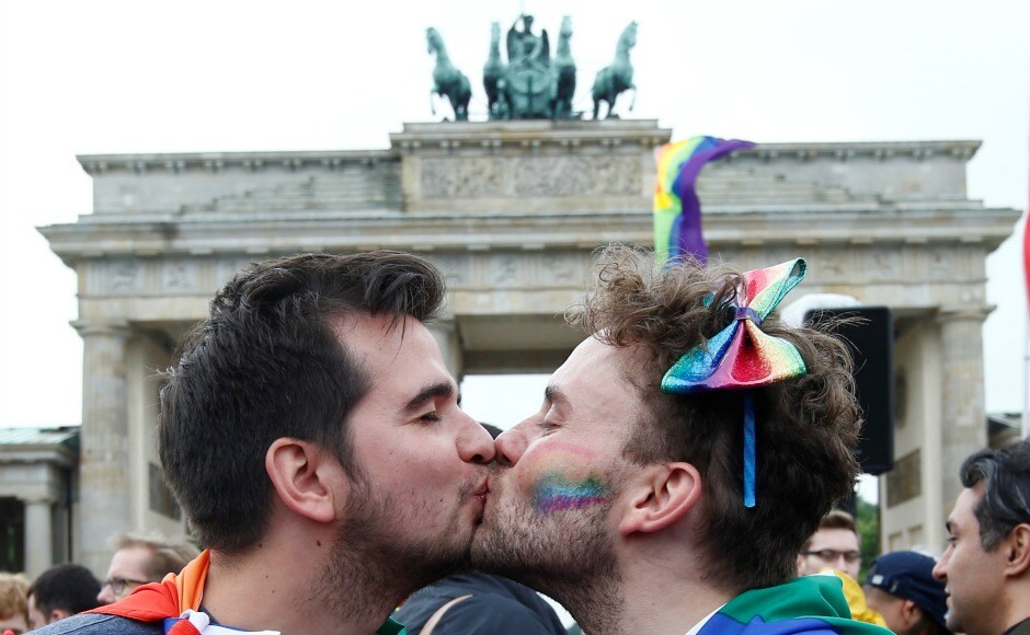 In a watershed moment for Germany, the nation's parliament supported the legalisation of same-sex marriage. The move was hailed by gay activists and Leftist parties. Reuters In a watershed moment for Germany, the nation's parliament supported the legalisation of same-sex marriage. The move was hailed by gay activists and Leftist parties. Reuters