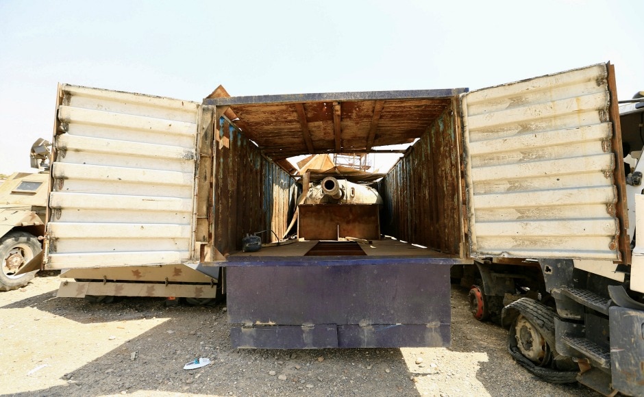 Its designs also evolved, says Devin Morrow, a technical advisor at Conflict Armament Research, a group that tracks weapons in contemporary conflicts. Rockets and Tank barrels are often hidden in the back of trucks for a surprise 'open, fire and detonate' to increase the damage inflicted. Its designs also evolved, says Devin Morrow, a technical advisor at Conflict Armament Research, a group that tracks weapons in contemporary conflicts. Rockets and Tank barrels are often hidden in the back of trucks for a surprise 'open, fire and detonate' to increase the damage inflicted.