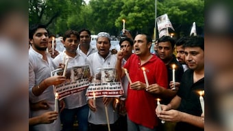 Amarnath yatra terror attack: Protesters at Jantar Matar say cannot let violence eat us up