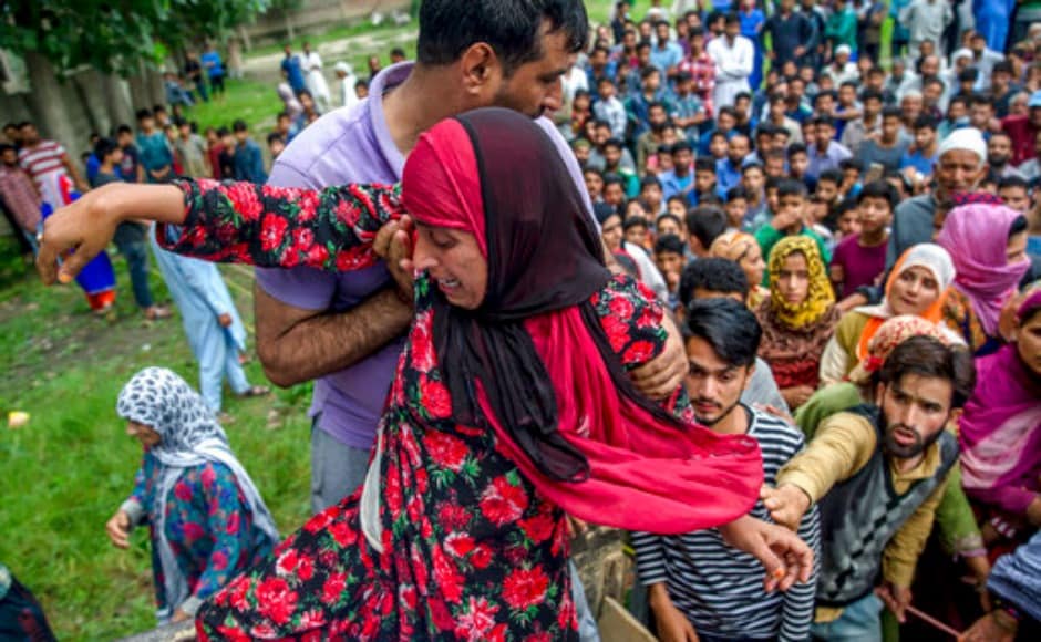 The slain militants are believed to be behind the killing of Achabal SHO Farooq Ahmed Dar. AP The slain militants are believed to be behind the killing of Achabal SHO Farooq Ahmed Dar. AP