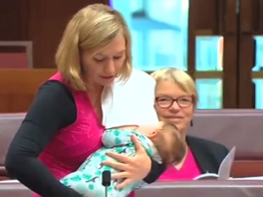 Larissa Waters and breastfeeding in public: Can ordinary working women do the same? Larissa Waters and breastfeeding in public: Can ordinary working women do the same?