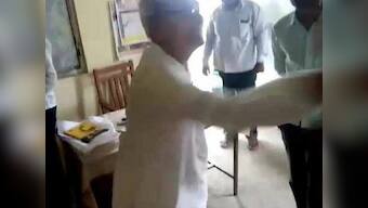 Maharashtra minister Ranjit Patil's father slaps, abuses Akola school employee for recording his visit