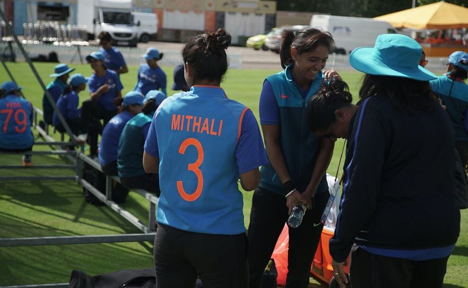 Mithali Raj and teammates train ahead of the final clash against England. They will be looking to build on the momentum gained from the convincing victory over defending champions Australia in the Women's World Cup semi-final Twitter/@m_raj03 Mithali Raj and teammates train ahead of the final clash against England. They will be looking to build on the momentum gained from the convincing victory over defending champions Australia in the Women's World Cup semi-final Twitter/@m_raj03