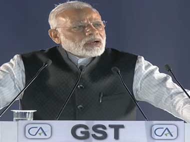 Narendra Modi says he isn't worried of implications of GST, but wants to go after black money Narendra Modi says he isn't worried of implications of GST, but wants to go after black money