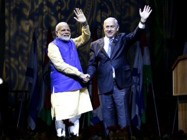 Narendra Modi in Israel: Benjamin Netanyahu hails India partnership as ...