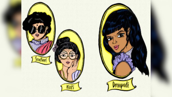 Oh Nari, So Sanskari: A modern take on Indian feminism with Draupadi, Kunti and Gandhari