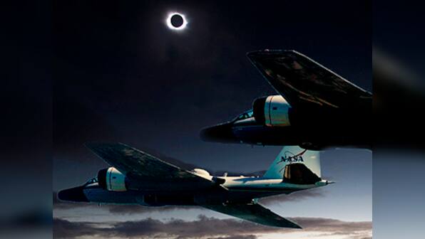 NASA-funded scientists to observe upcoming solar eclipse with two retrofitted WB-57F research jets