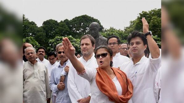 Monsoon Session of Parliament: Opposition protests suspension of six MPs from Lok Sabha, urges Speaker to reconsider