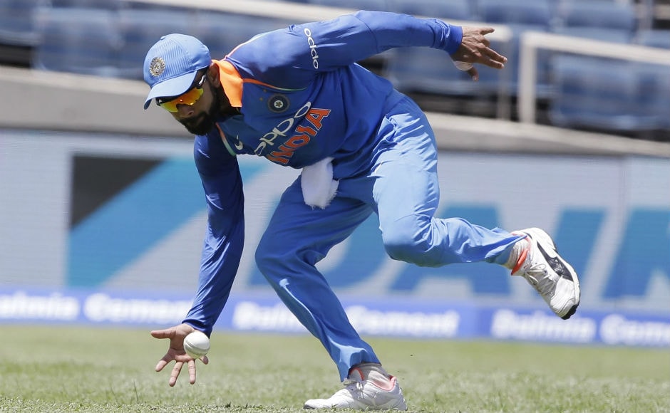 Indian captain Virat Kohli fields during the 5th ODI of the series against Windies at Sabina Park in Kingston. AP Indian captain Virat Kohli fields during the 5th ODI of the series against Windies at Sabina Park in Kingston. AP
