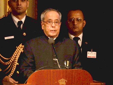 A file image of former president Pranab Mukherjee. PTI