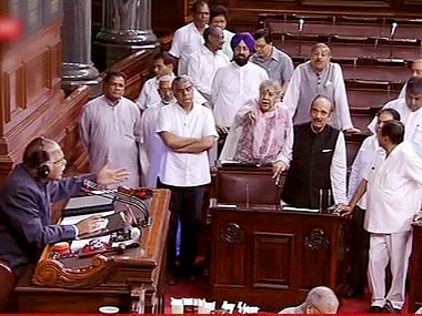 Monsoon Session of Parliament: Rajya Sabha adjourned for the day after ruckus over resignations in Gujarat