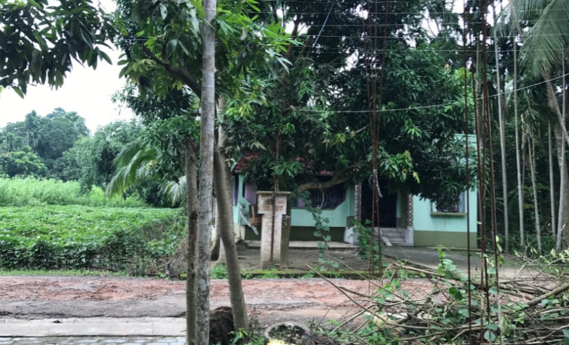 17-year-old Sauvik Sarkar's house in Magurkhai. Photo courtesy: Ajit Sahi
